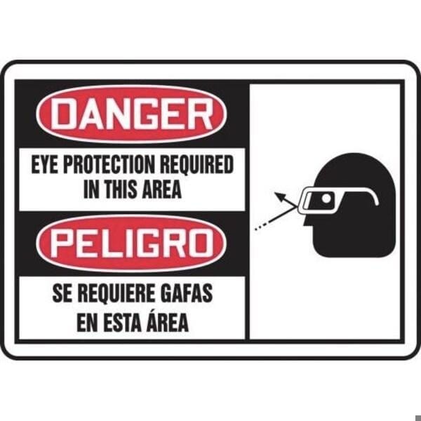 Accuform SPANISH BILINGUAL Safety Sign SBMPPA904XP SBMPPA904XP - main